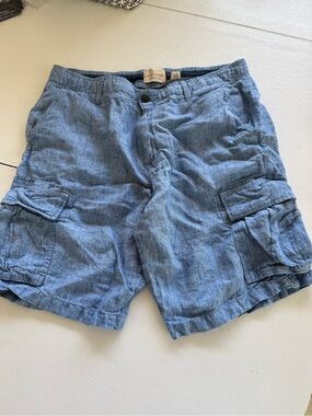 Lucky Brand Light Blue Cargo Shorts